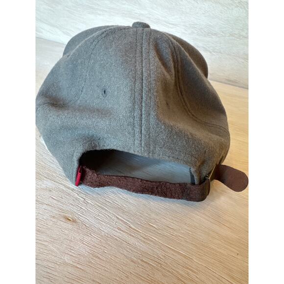 Oakley Moss Green Felt 5 Panel Strapback Hat - Picture 4 of 7